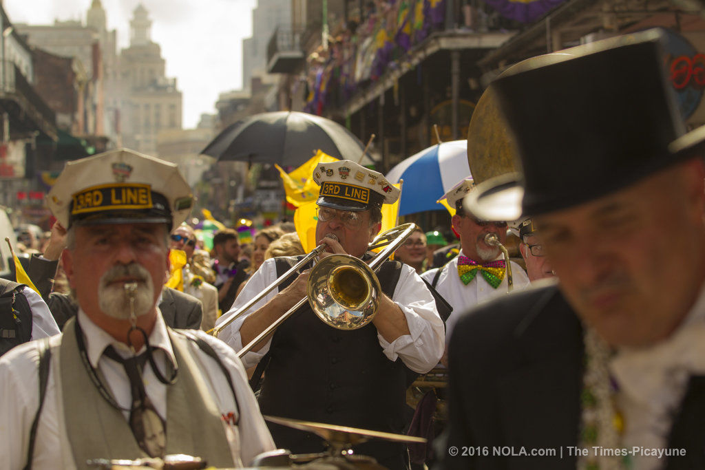 Lundi Gras in the French Quarter 2017